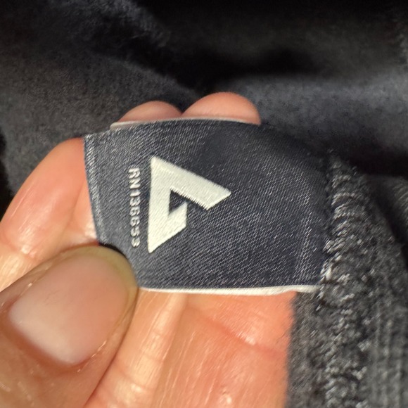 NWOT American Giant Women Classic Full Zip Hoodie XL Black Heavyweight - Picture 3 of 10